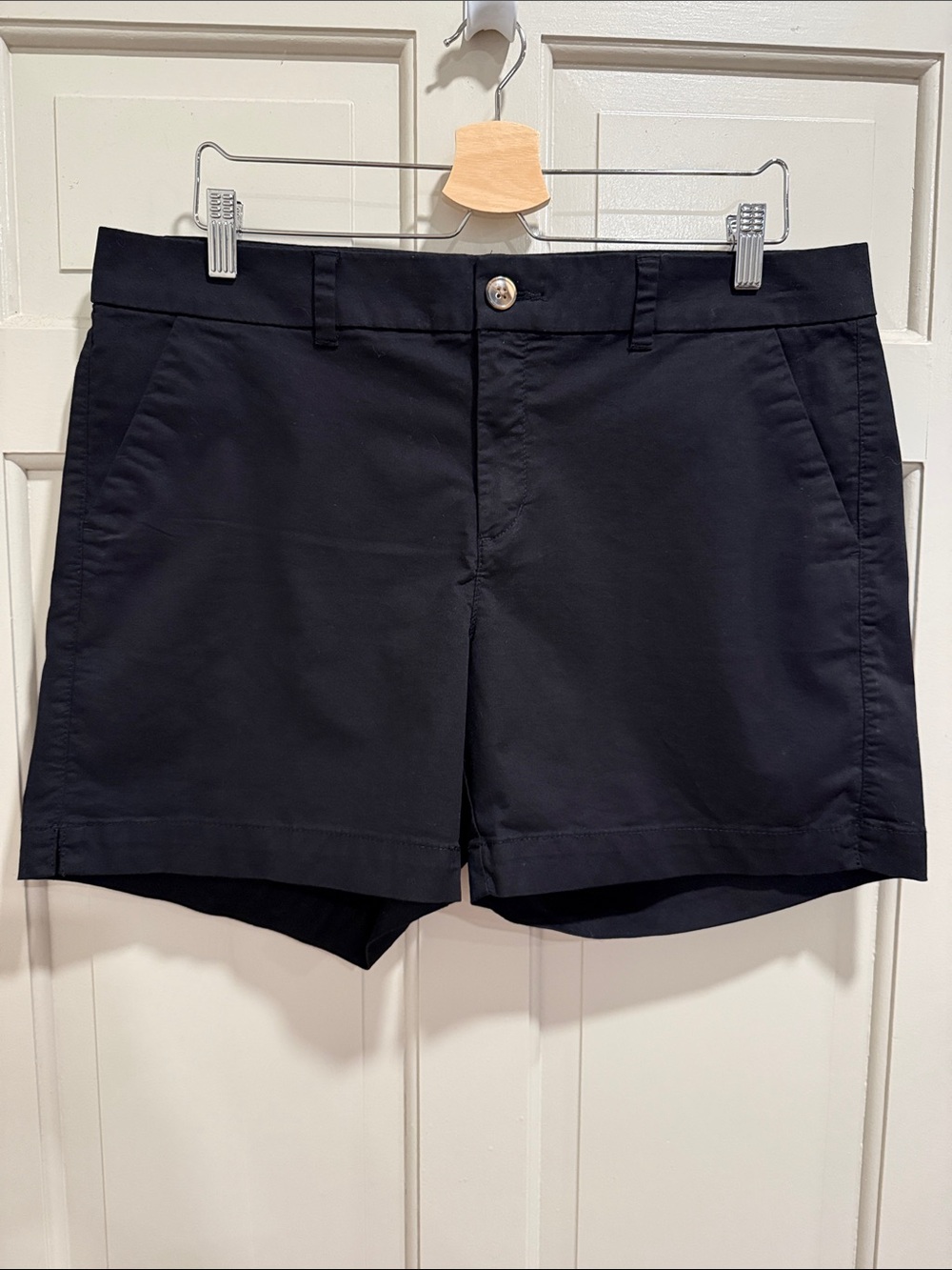 Old Navy Twill Everyday Short Mid Rise in Black Jack Size 14